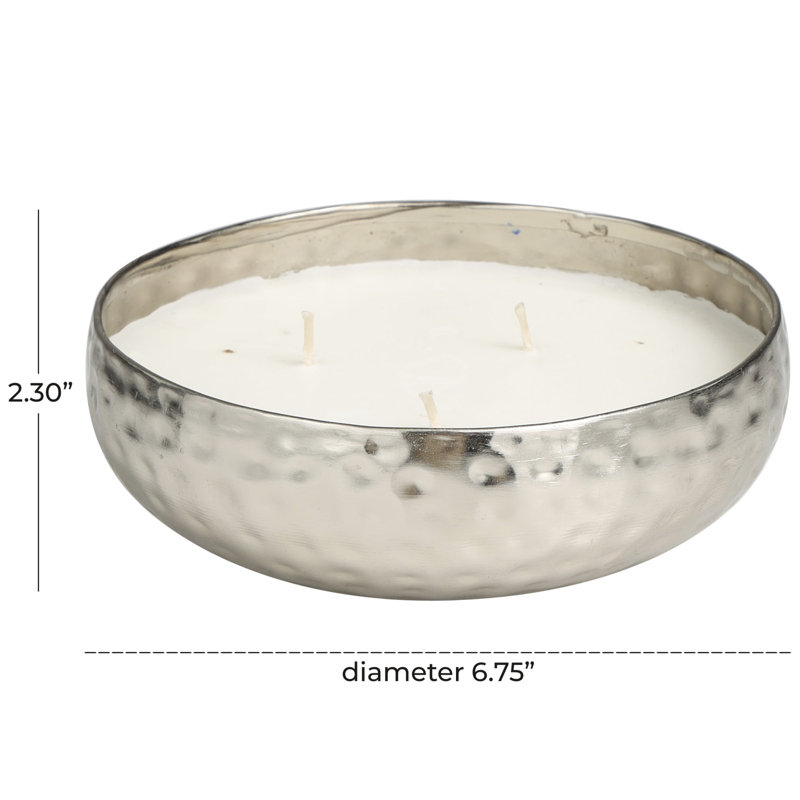 Bol en cire fondue, Argent