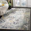 Tapis ivoire / bleu Christa-851915570