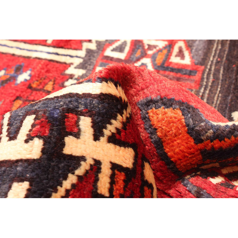 Tapis rouge Melis Vintage 5 pi 1 po x 6 pi 7 po