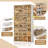  9 Tiers Foldable Boot And Shoe Storage Rack Cabinet For Closet Entryway, Large Collapsible Shoe Organizer With Magnetic Doors-1990373237