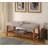 Charla Fabric & Oak Finish Bench-496043724