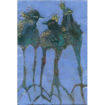 Gaggle II by Sue Jachimiec - Painting