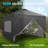 12 Ft X 12 Ft One-Push Set Up Canopy Tents With Sidewalls And Sandbags-121221097
