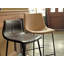 Encinas Upholstered Counter Stool with Metal Frame-1921984156