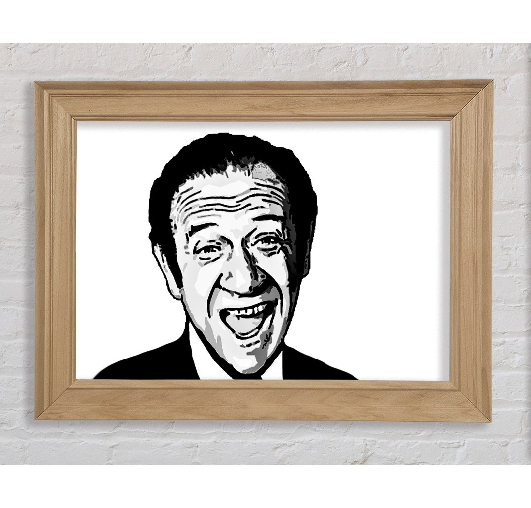 Sid James Carry On Films - Einzelne Bilderrahmen Kunstdrucke