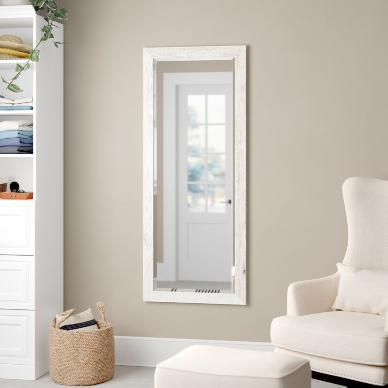 Miroir pleine grandeur Desharn, Blanc