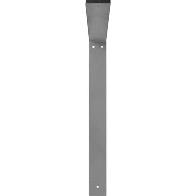 2"W x 18"D x 18"H Hamilton Steel Bracket, Hammered Gray