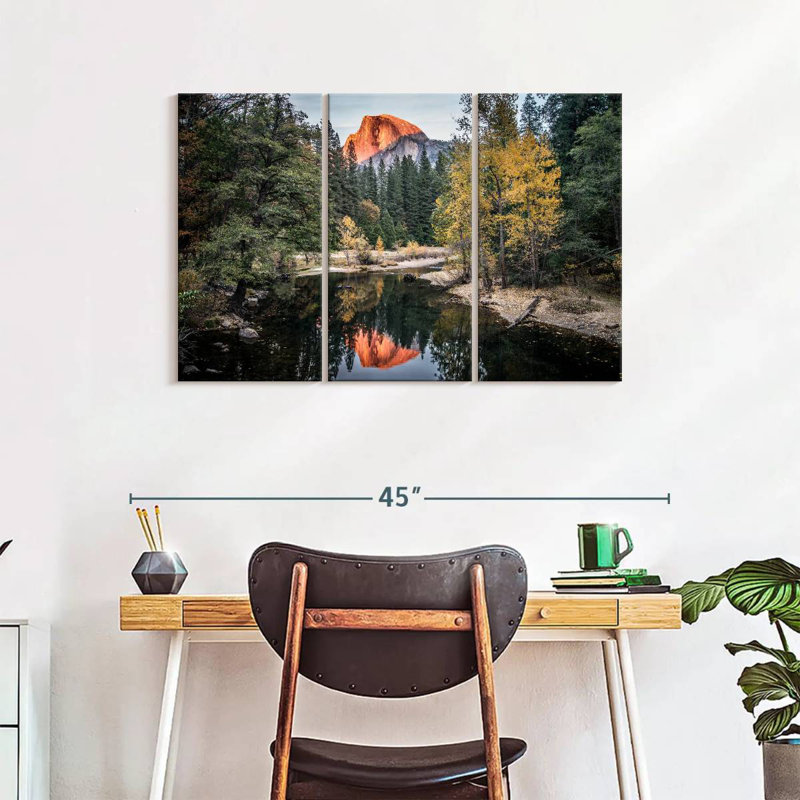 Alvord Yosemite Glassy Creek, H 24 po x l 38 po