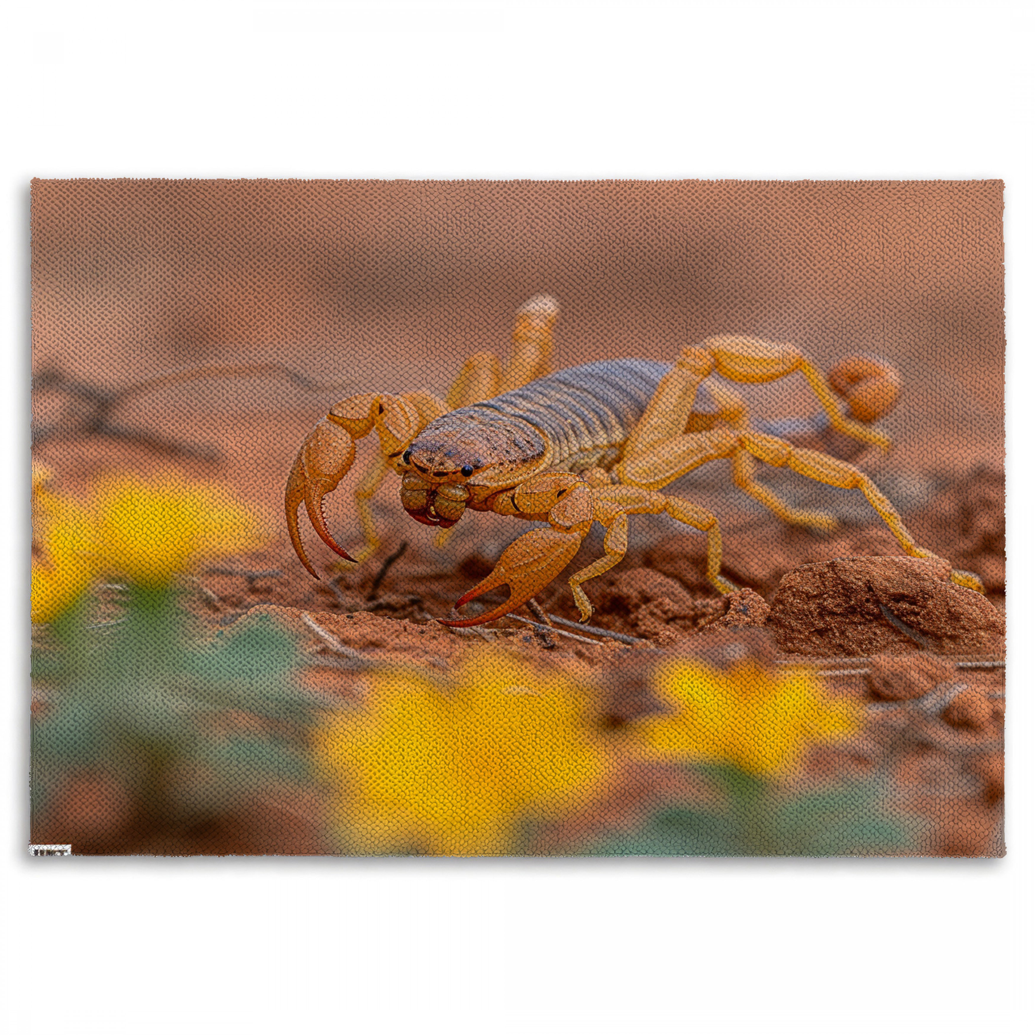 East Urban Home Scorpion Rug - Insect Living Room Decor | Wayfair