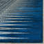 Tapis géométrique bleu royal / ivoire Allard-22734850