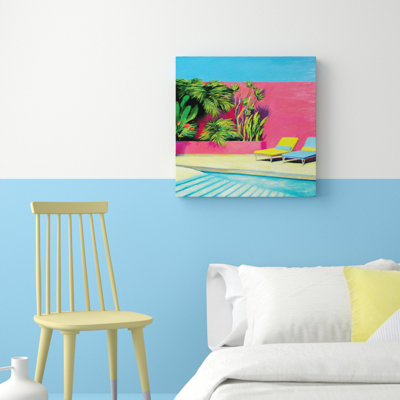 12 PM by Ieva Baklane - Wrapped Canvas Print