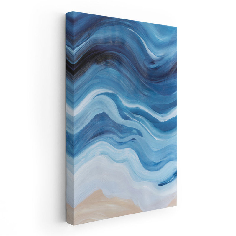 Embellished Close To Shore I - reproduction d'art sur toile, H 36 po x l 24 po