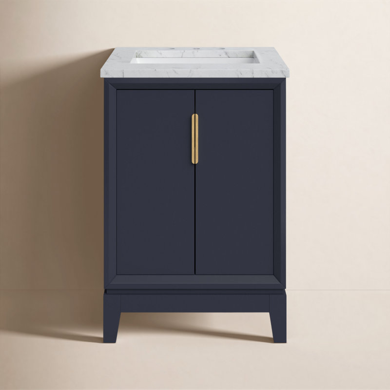 24" Single Bathroom Vanity Set, Monarch Blue