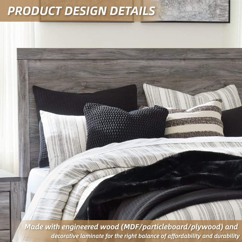 Katyra Panel Bed, Queen