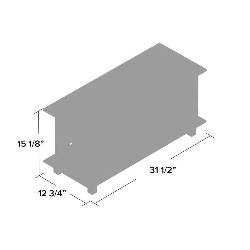 Inaayah TV Stand for TVs up to 32", Espresso