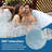 73" Inflatable Hot Tub Spa for 4–6 Persons, 240 Gallon Portable Outdoor Hot Tub with 130 Bubble Jets, Built-in Heater up to 104°F, LED Control Panel, Includes Lockable Insulated Cover, 4 Filters, 2 Cup Holders & Storage Bag-101109755