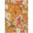 Machine Washable Indoor/Outdoor Claudian ACN1510 Orange Rug-109535042