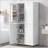 Versatile Freestanding Bathroom Cabinet with Multiple Features for Storage