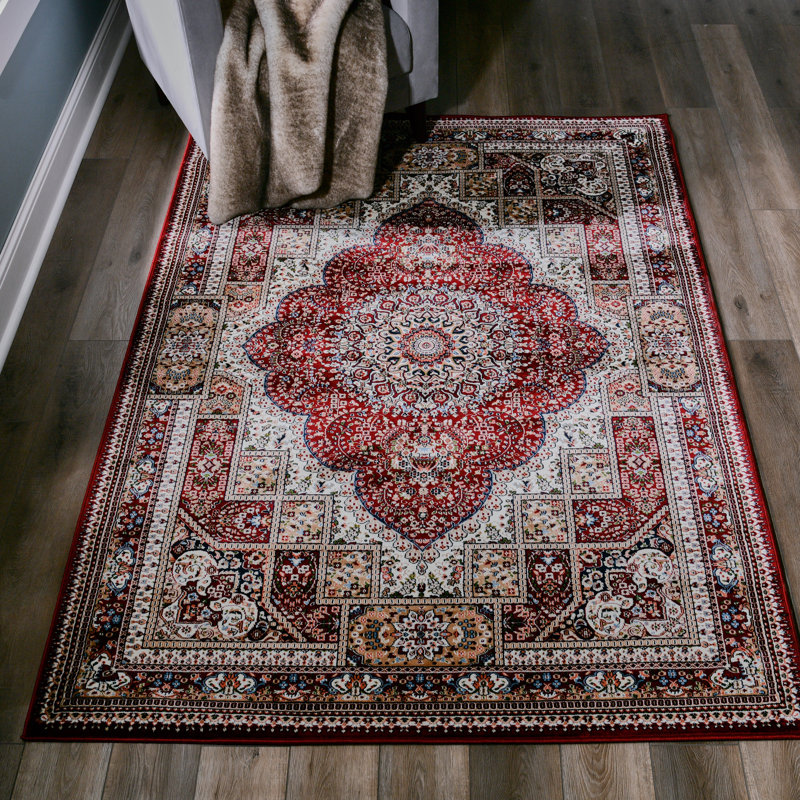 Cilegon Oriental Indoor Rug, Rectangle 6'9" x 9'6"