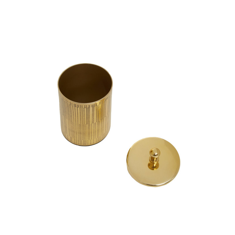 Strout Metal Jar, Champagne