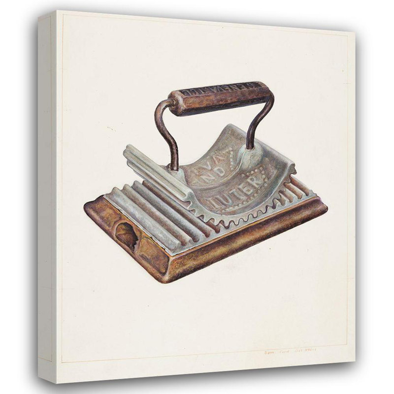 «Red Barrel Studio® Ford», galerie d'art W. W., H 18 po x l 15 po