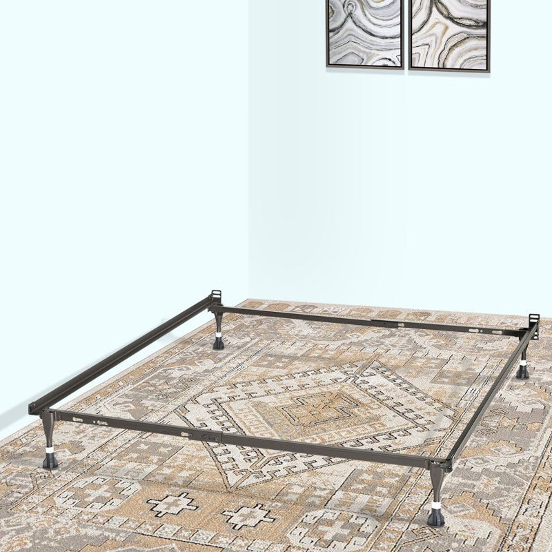 Pomona Advanced Bed Frame with Steel Rivets, Twin