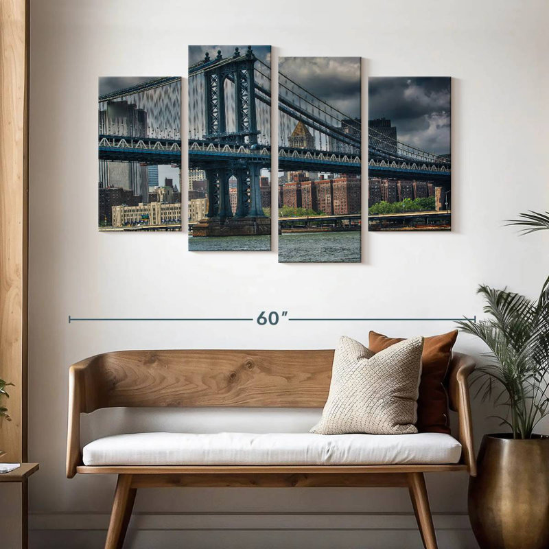 Blustery Manhattan Bridge