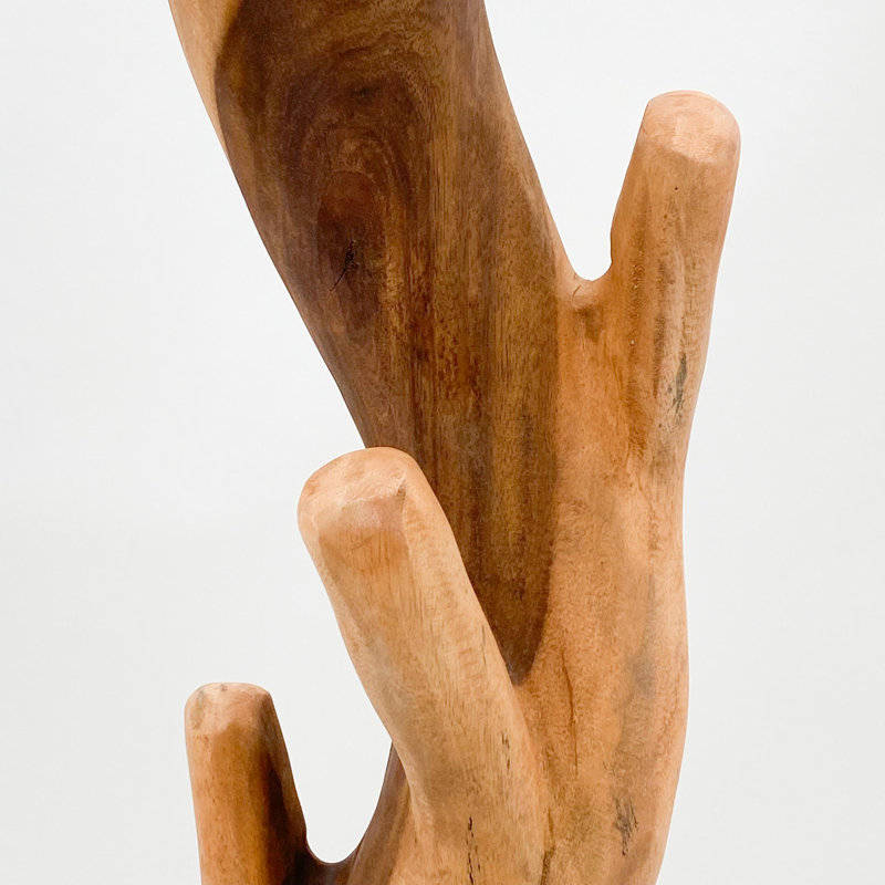 Wagoner Solid Wood Freestanding Coat Rack