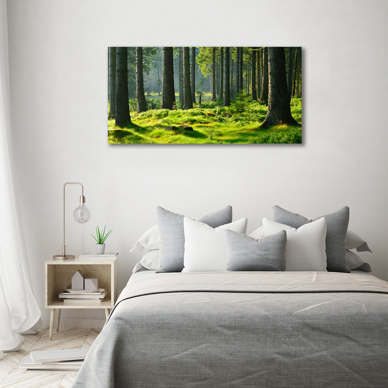 Spruce Forest - No Frame Print on Canvas