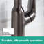 Hansgrohe 71802001 Focus N 14-Inch Tall 1-Handle Bar Faucet In Chrome Drain Sold Separately-90861199