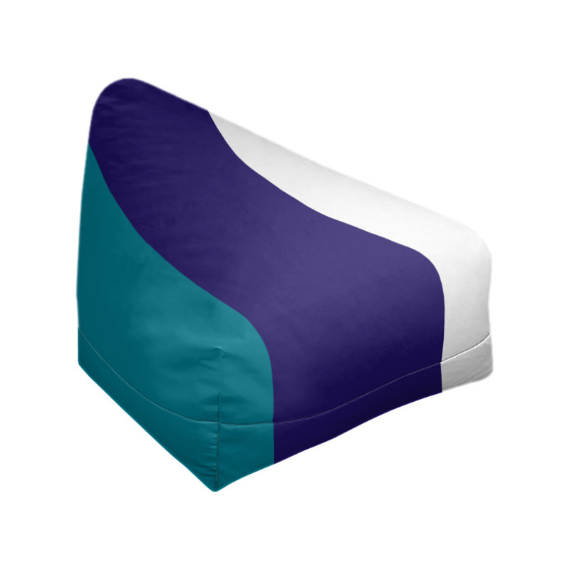 Fauteuil à billes Washington, Mauve foncé / mauve foncé / blanc, 27 po x 27 po x 30 po