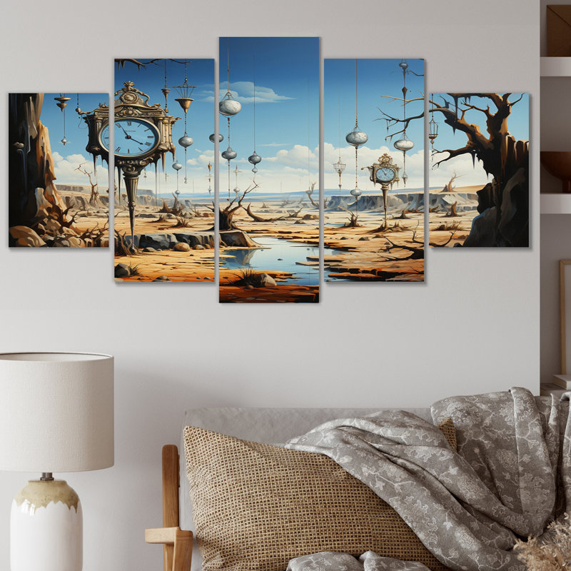TalbertI - Masterpiece Canvas Wall Art - 5 Panels