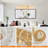 Retro 5-Light Bathroom Vanity Light with Crystal Glass-145938878