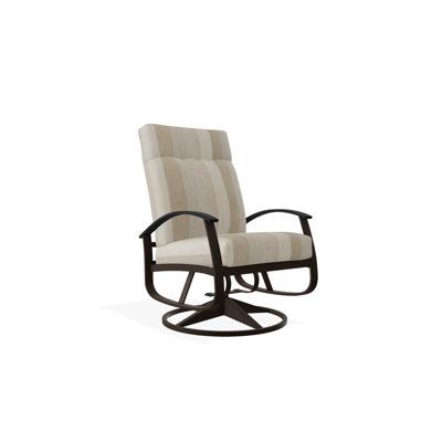 Askar Swivel Aluminum Outdoor Lounge Chair