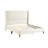 Velvet Wingback Platform Bed, Queen-500666377-500666379