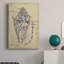 Seashell Ephemera I - impression sur toile tendue-450753675