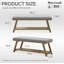 Banc de rangement rembourré multifonctionnel-1753401268