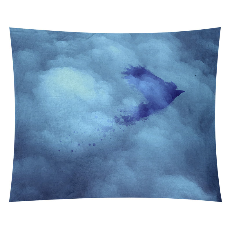 Tapisserie d’oiseau et de ciel Enrik, Intérieur, H 27,5 po x l 37,5 po