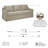80W Sofa With Slipcover-522755022