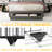 Upholstered Bed Frame with 3 Drawers, Bed with Storage Headboard and Charging Station-1248422149-1245003317