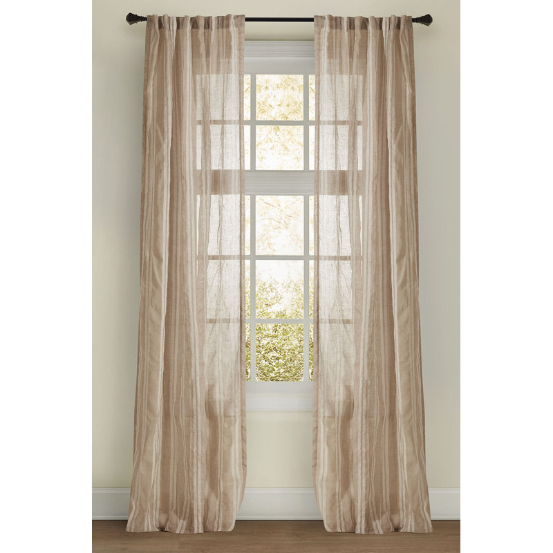 Sacco Sheer Curtain, 50" W x 118" L