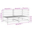 70cm Wide Rectangle Patio Sofa-95091983