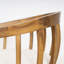 Fauteuil club d'extérieur en bois d'acacia