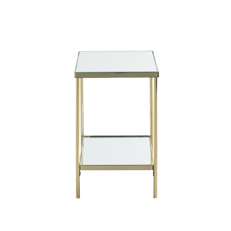 Kernberry End Table, Brass -plated