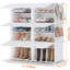 Armoire de rangement pour chaussures pour 24 paires empilable
