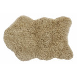 Sheep Of The World Hand Tufted Wool Area Rug in Sheep Beige