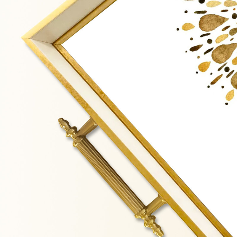 Élégant plateau en verre de 19,7 po x 11,4 po x 1,4 po | Fabrication 100% verre durable | Facile à nettoyer avec un chiffon humide | Idéal pour le service, la présentation décorative et l'organisation | Ajout élégant à la décoration intérieure