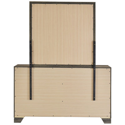 Commode 6 tiroirs avec miroir Funston