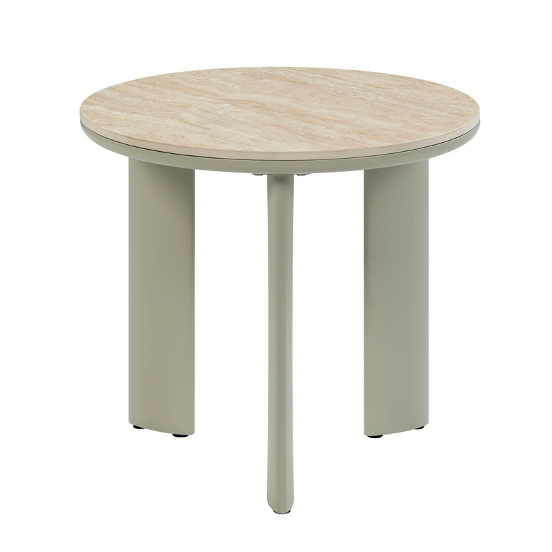 Ingram Ceramic Top End Table