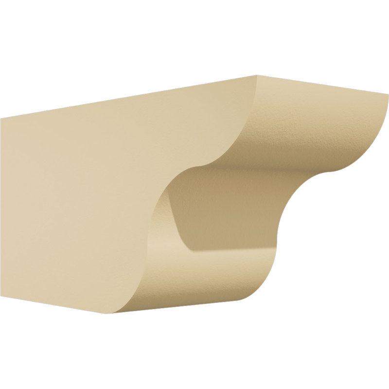 Queue de chevron en uréthane Carmel Signature, brun clair apprêté, H 6 po x l 12 po x P 5 po
